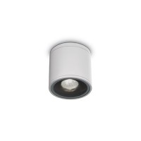 Светильник уличный потолочный Ideal lux Gun Pl1 Bianco 122663