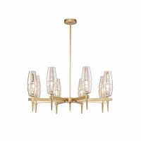 Люстра потолочная Maytoni Lita H002PL-08G