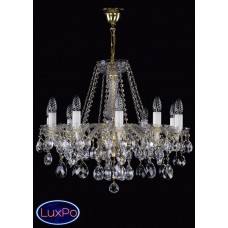 Подвесная люстра хрустальная ArtGlass HEIDI VIII