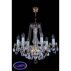Подвесная люстра хрустальная ArtGlass HEIDI VI