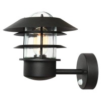 Светильник уличный настенный Elstead Lighting HELSINGOR PIR BK