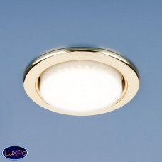 Встраиваемый светильник Elektrostandard HM GX53 золото (GL) a025180