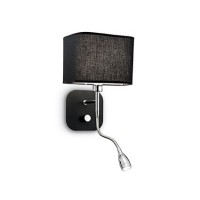 Бра Ideal lux Holiday Ap2 Nero 124179