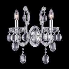 Бра хрустальное Crystal lux HOLLYWOOD AP2 CHROME