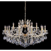 Люстра подвесная Crystal Lux HOLLYWOOD SP12+6 GOLD
