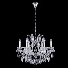 Люстра подвесная хрустальная Crystal lux HOLLYWOOD SP6 CHROME