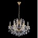 Люстра подвесная хрустальная Crystal lux HOLLYWOOD SP6 GOLD