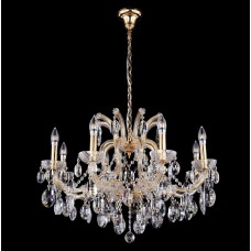 Люстра подвесная хрустальная Crystal lux HOLLYWOOD SP8 GOLD