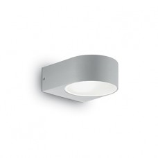 Светильник уличный настенный Ideal lux Iko Ap1 Grigio 092218