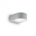Светильник уличный настенный Ideal lux Iko Ap1 Grigio 092218