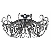 Люстра потолочная Crystal Lux IMPERIA PL6 CHROME/SMOKE