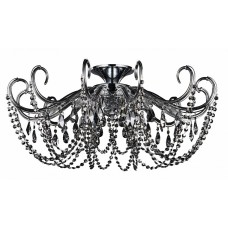 Люстра потолочная Crystal Lux IMPERIA PL6 CHROME/SMOKE