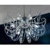 Люстра потолочная Crystal Lux IMPERIA PL6 CHROME/TRANSPARENTE