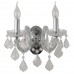 Бра Crystal lux INES AP2 CHROME/TRANSPARENT