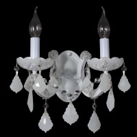 Бра Crystal lux INES AP2 WHITE