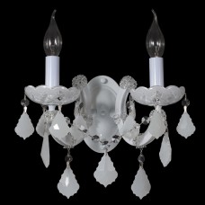 Бра Crystal lux INES AP2 WHITE