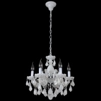 Подвесная люстра Crystal lux INES SP6 WHITE