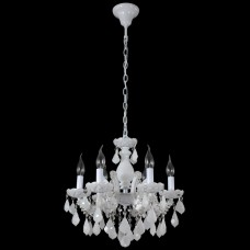 Подвесная люстра Crystal lux INES SP6 WHITE