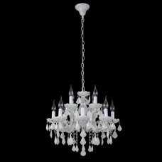 Подвесная люстра Crystal lux INES SP8+4 WHITE
