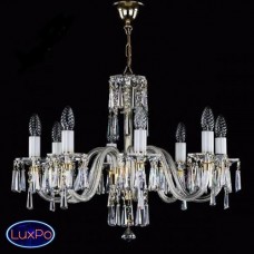 Подвесная люстра хрустальная ArtGlass INGEBORG VIII