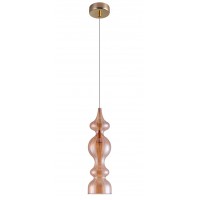 Светильник подвесной Crystal Lux IRIS SP1 A AMBER
