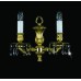 Хрустальное бра ArtGlass ISLA II
