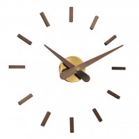 Часы Nomon SUNSET GOLD WALNUT, d=50см ISUNG