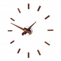Часы Nomon SUNSET WALNUT, d=50см ISUN