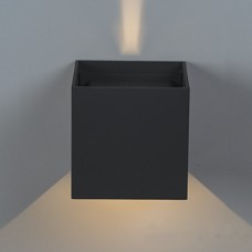 Светодиодный уличный настенный светильник Italline IT01-A310 DARK GREY Светодиодный уличный настенный светильник Italline IT01-A310 DARK GREY