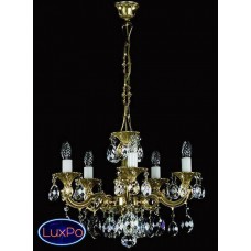 Подвесная люстра хрустальная ArtGlass JARMILA V