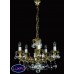 Подвесная люстра хрустальная ArtGlass JARMILA V