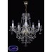 Подвесная люстра хрустальная ArtGlass JESSICA V