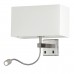 Бра Crystal lux JEWEL AP2 WHITE