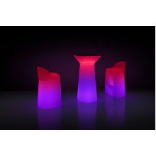 Светящийся LED барный стул Jellymoon Waves JMF 041