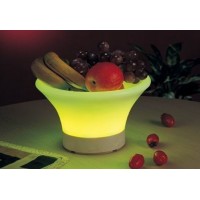 Светящаяся LED фруктовница, ваза для фруктов Jellymoon Plate JM 094
