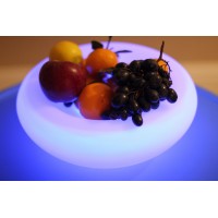 Светящаяся LED фруктовница, ваза для фруктов Jellymoon Plate JM 101