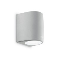 Светильник уличный настенный Ideal lux Keope Ap1 Big Grigio 154817