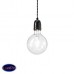 Светильник подвесной Ideal lux Klaus Sp1 Nero 135038 Светильник подвесной Ideal lux Klaus Sp1 Nero 135038