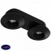 Накладной светодиодный светильник LeDron KRIS SLIM 2 Black