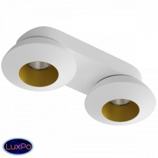 Накладной светодиодный светильник LeDron KRIS SLIM 2 White Gold
