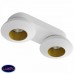 Накладной светодиодный светильник LeDron KRIS SLIM 2 White Gold