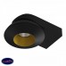 Накладной светодиодный светильник LeDron KRIS SLIM Black Gold