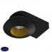Накладной светодиодный светильник LeDron KRIS SLIM Black Gold