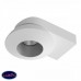 Накладной светодиодный светильник LeDron KRIS SLIM White Grey