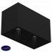 Накладной светодиодный светильник LeDron KUBING 2 Black