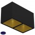 Накладной светодиодный светильник LeDron KUBING 2 Black Gold