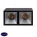 Накладной светодиодный светильник LeDron KUBING 2 Black Grey