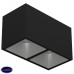 Накладной светодиодный светильник LeDron KUBING 2 Black Grey