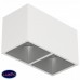 Накладной светодиодный светильник LeDron KUBING 2 White Grey