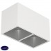 Накладной светодиодный светильник LeDron KUBING 2 White Grey